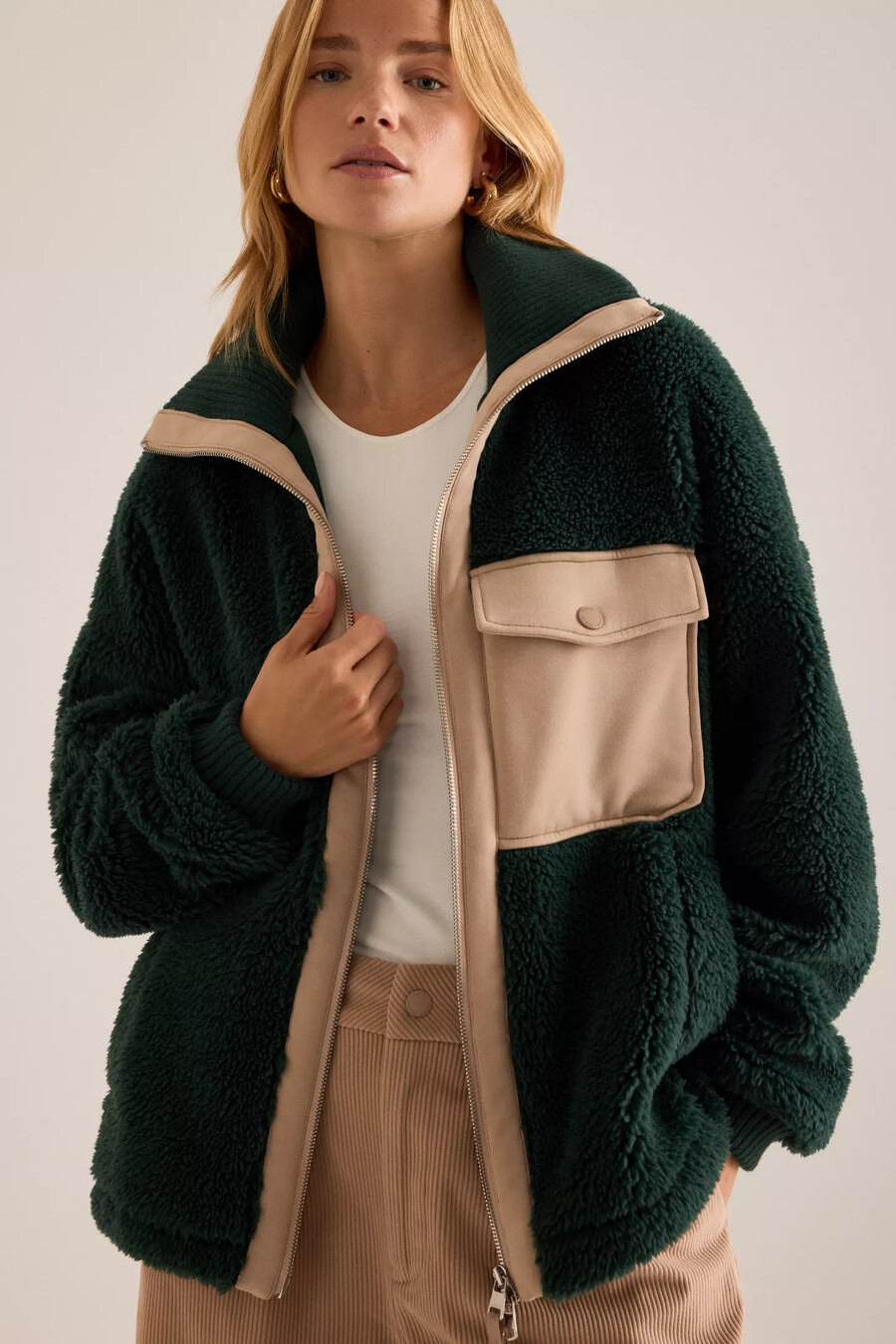 varley lowell sherpa jacket