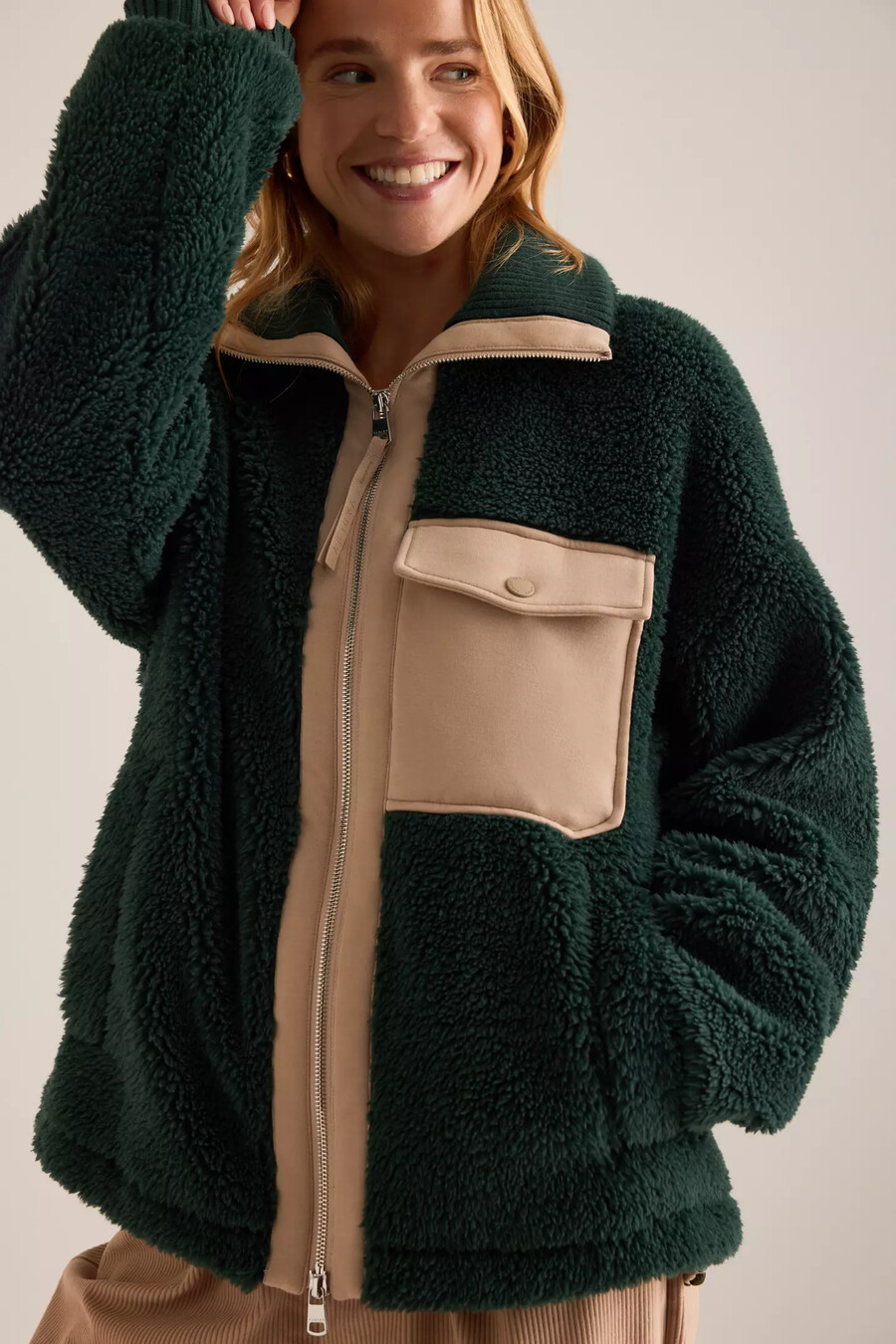 varley lowell sherpa jacket