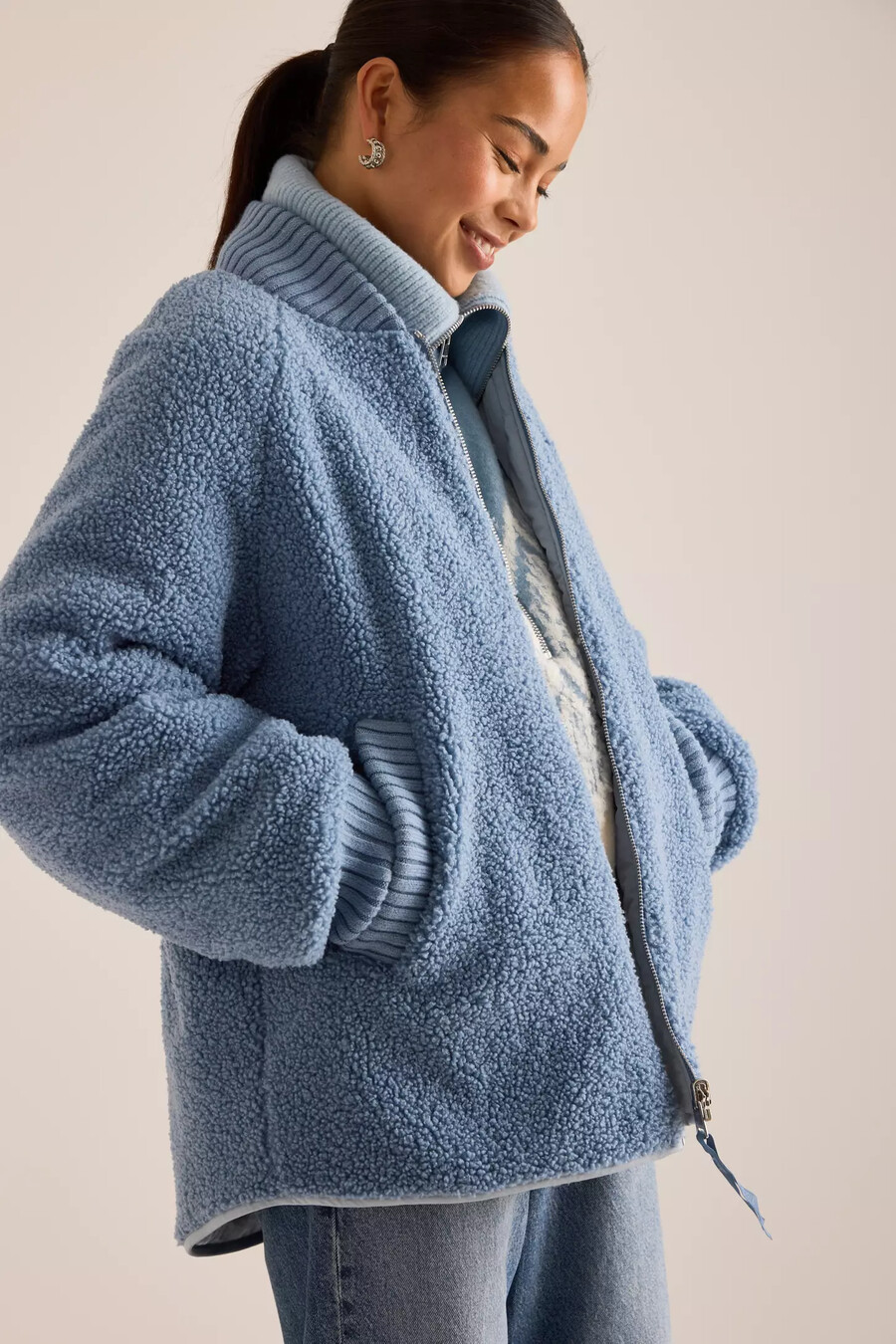 varley serina reversible quilt jacket