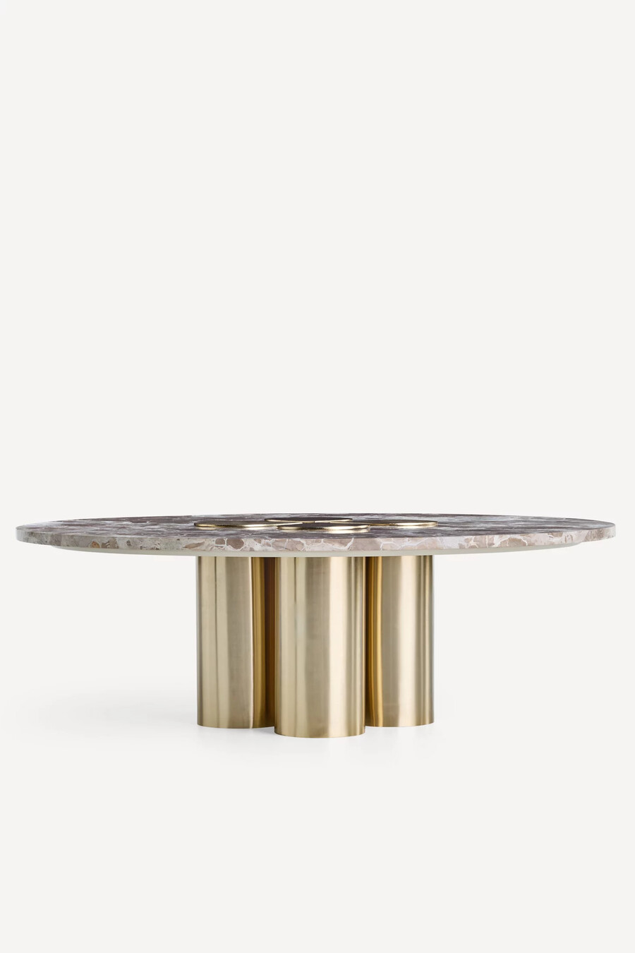 clover marble coffee table