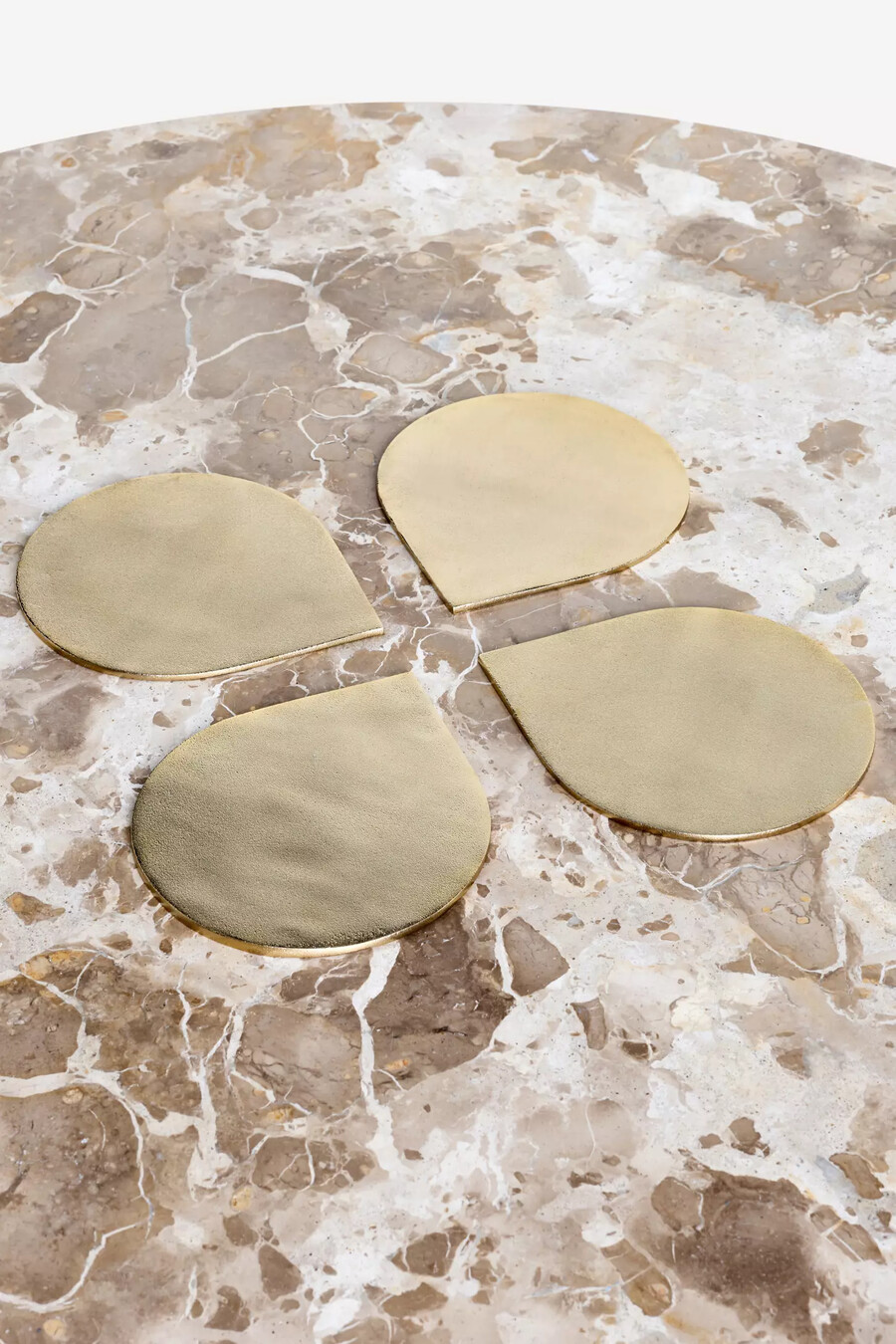clover marble coffee table