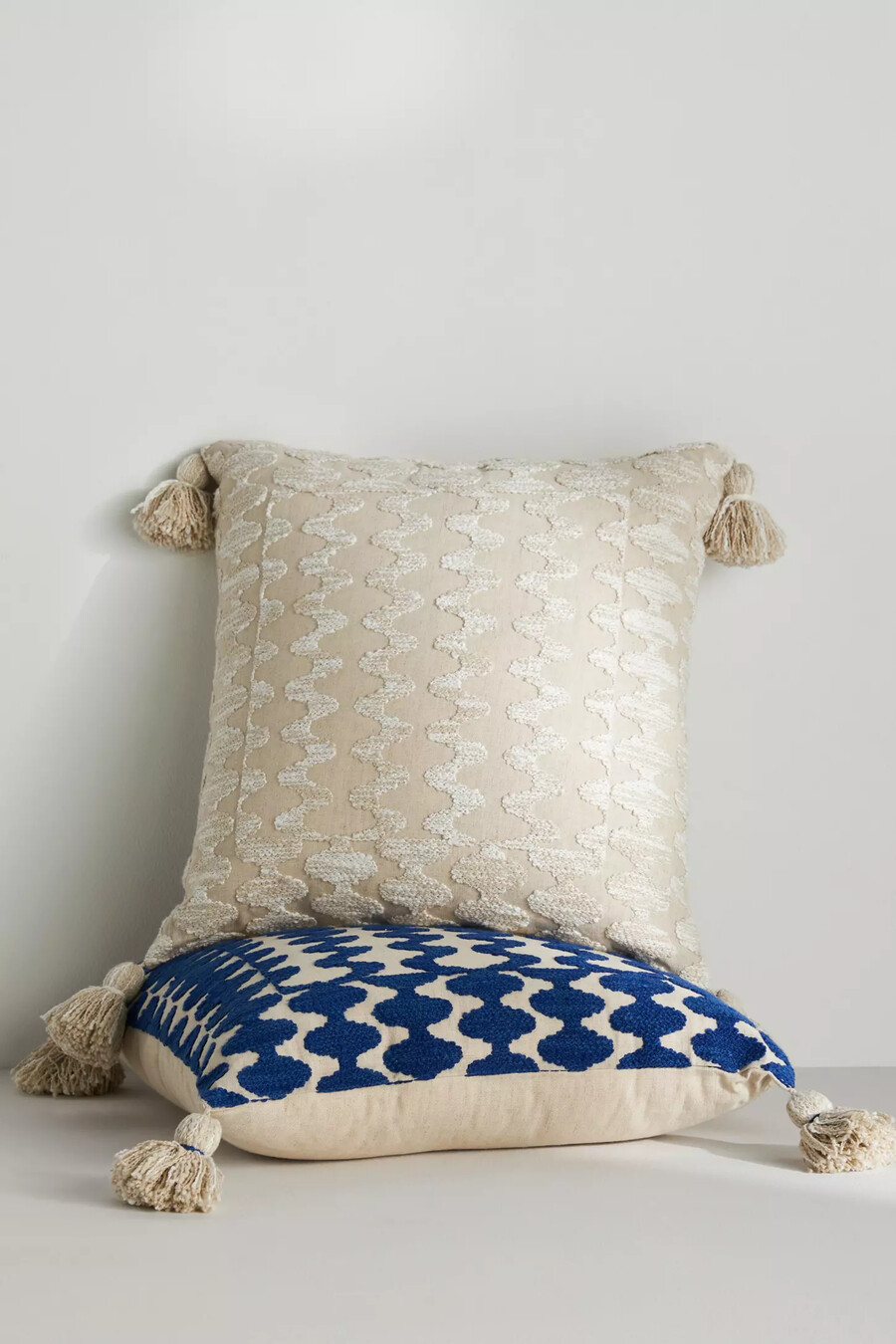 akna embroidered cushion