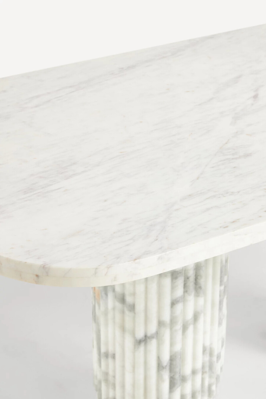 kanta rectangle marble dining table