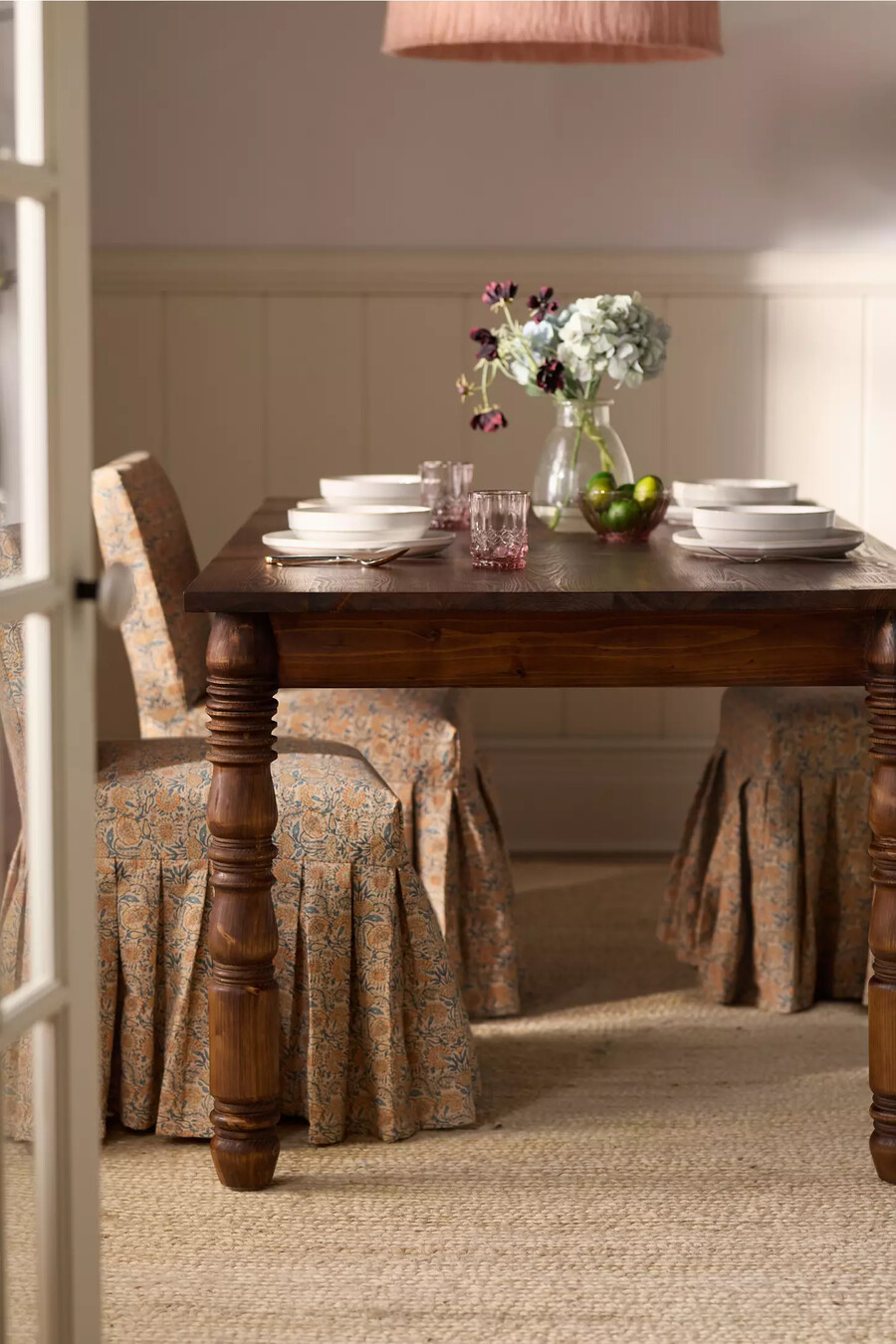 spindle dining table