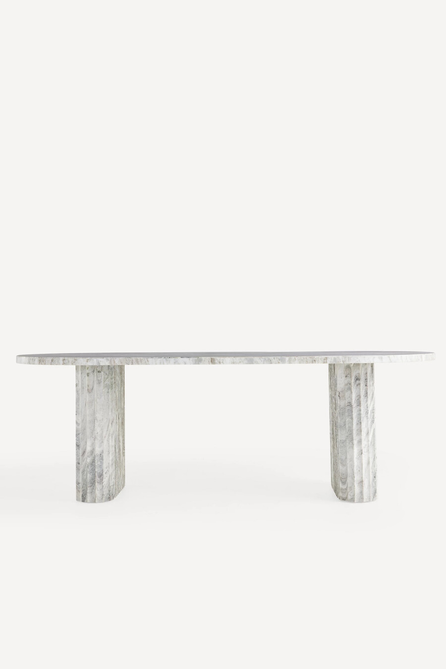 jolie oval 90 marble dining table
