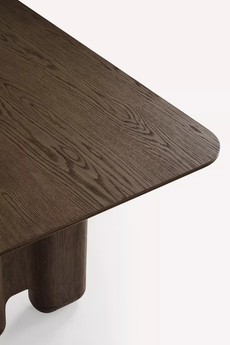 imperia rectangular oak wood dining table