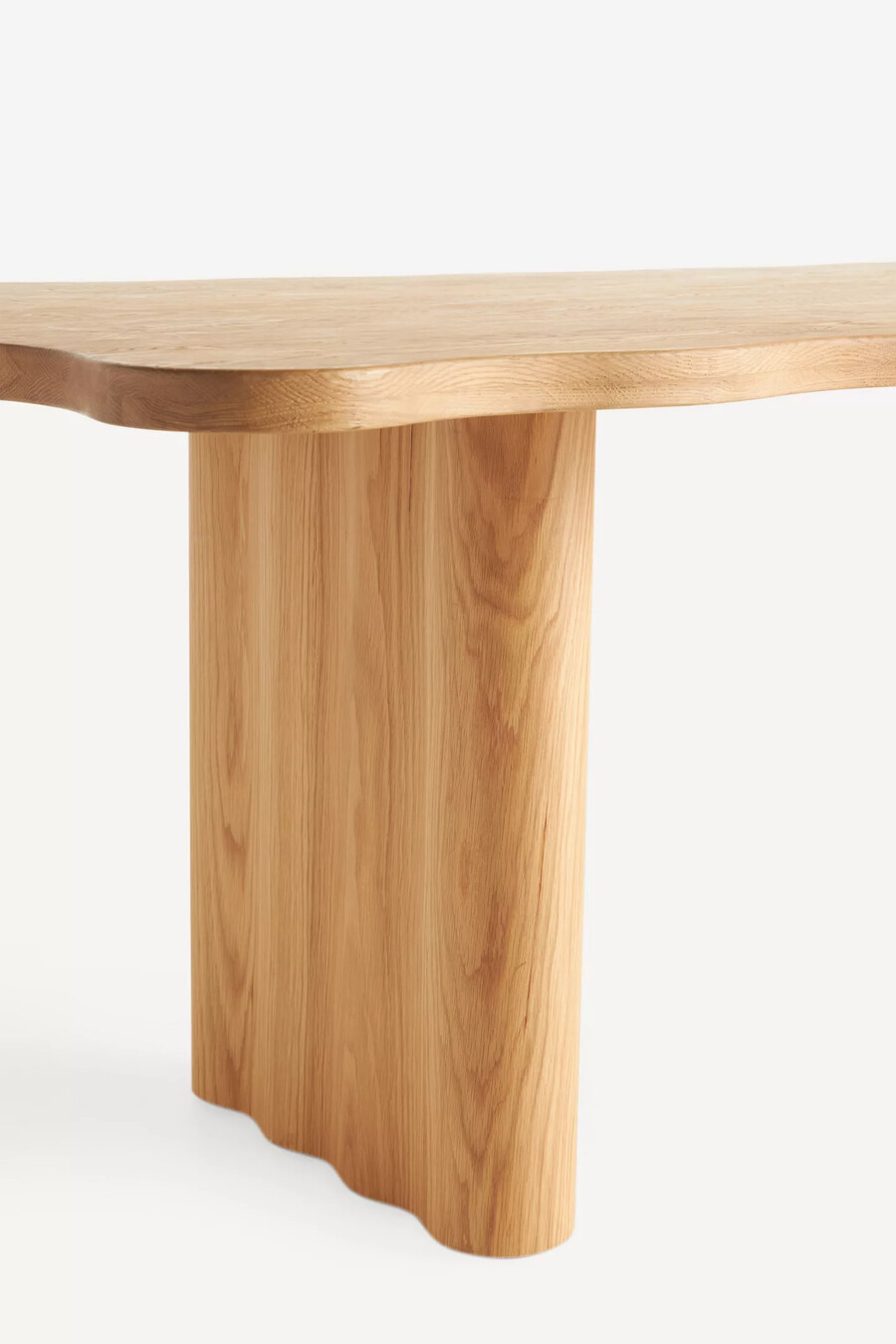 caldwell rectangular oak dining table