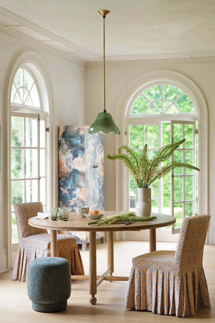 roma round 60 oak wood dining table