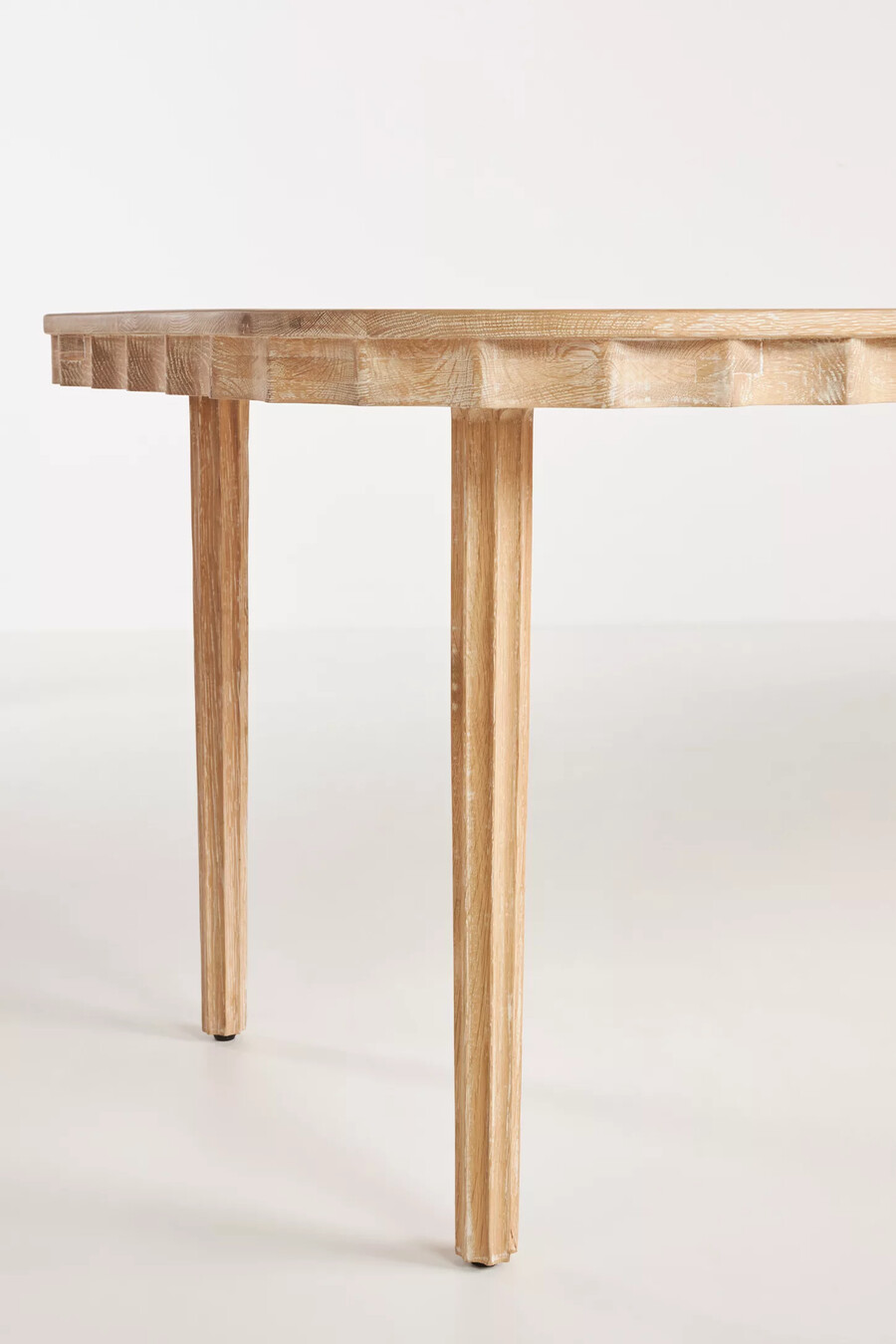 norma oak dining table