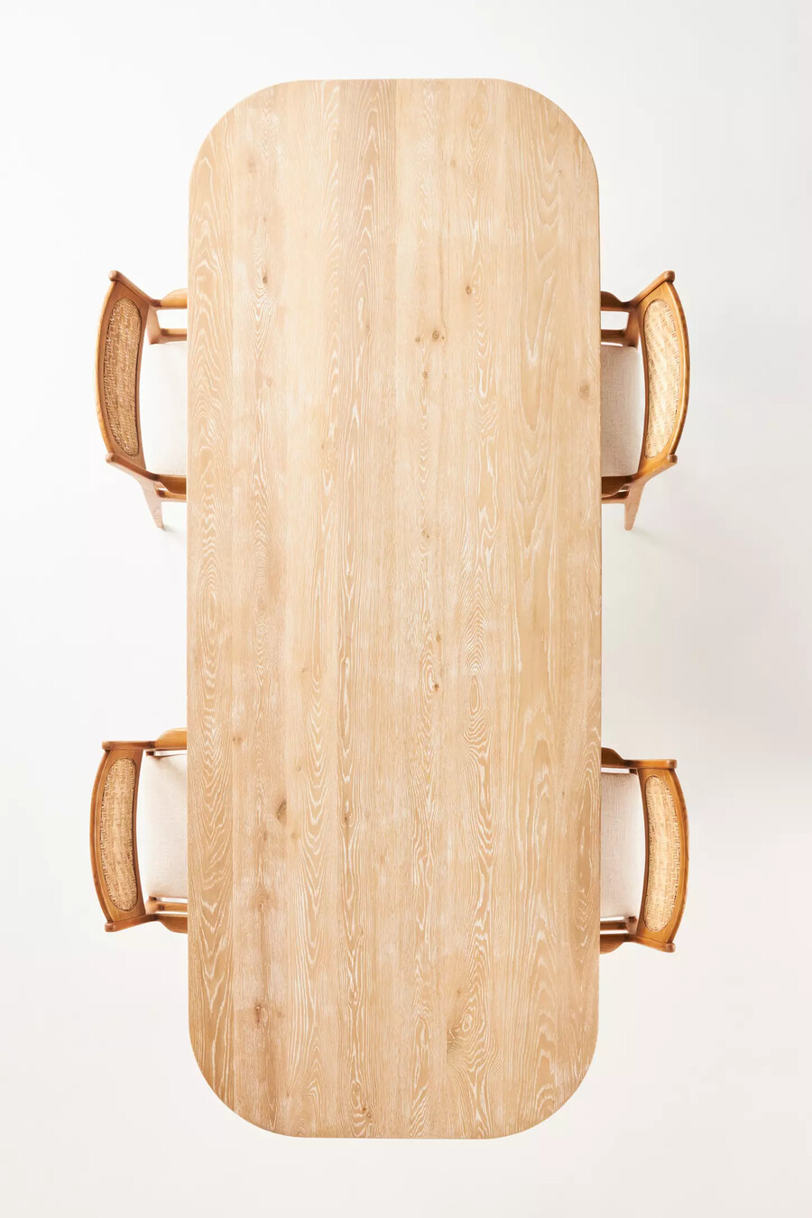 norma oak dining table