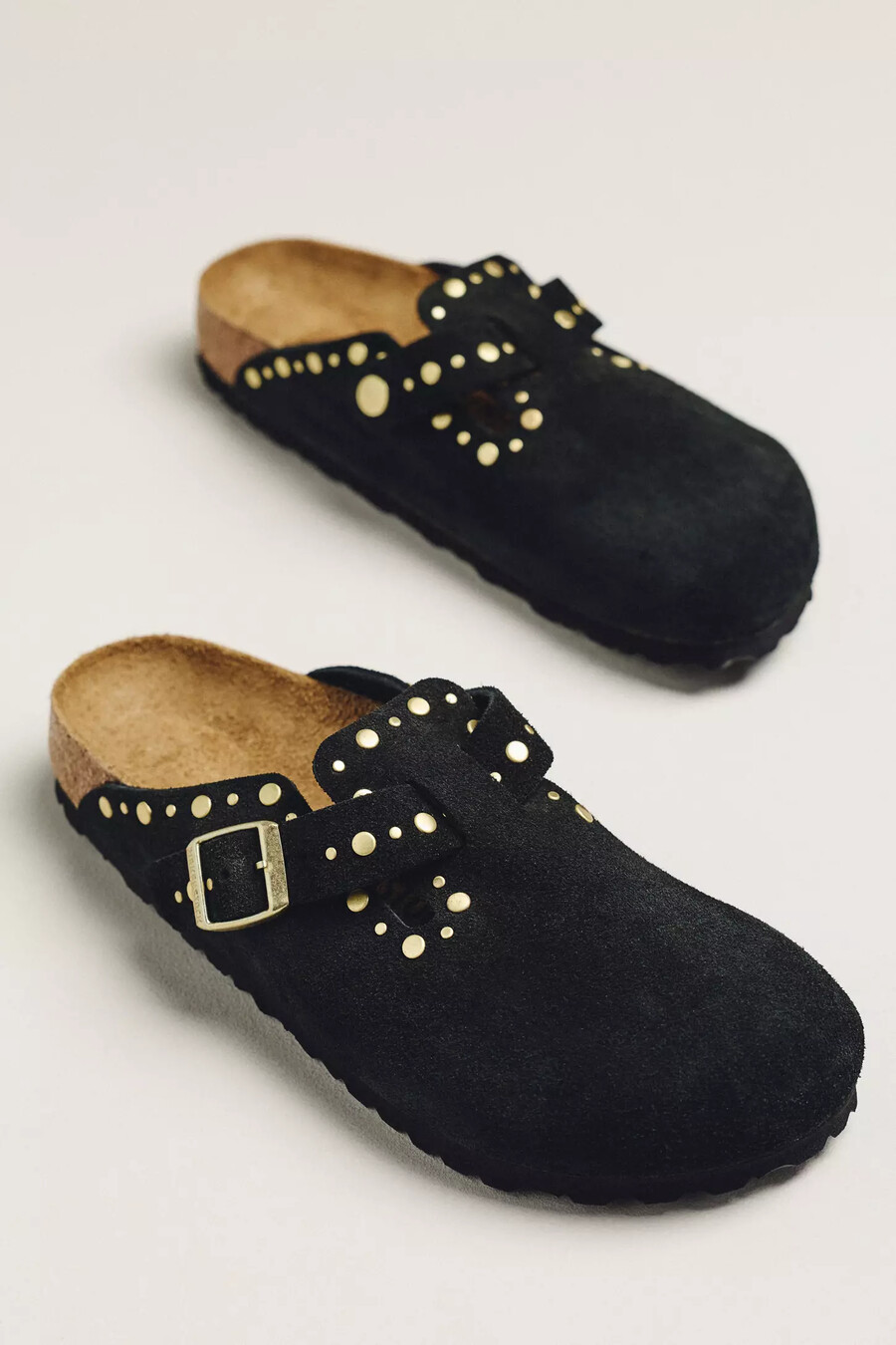 birkenstock boston rivets clogs