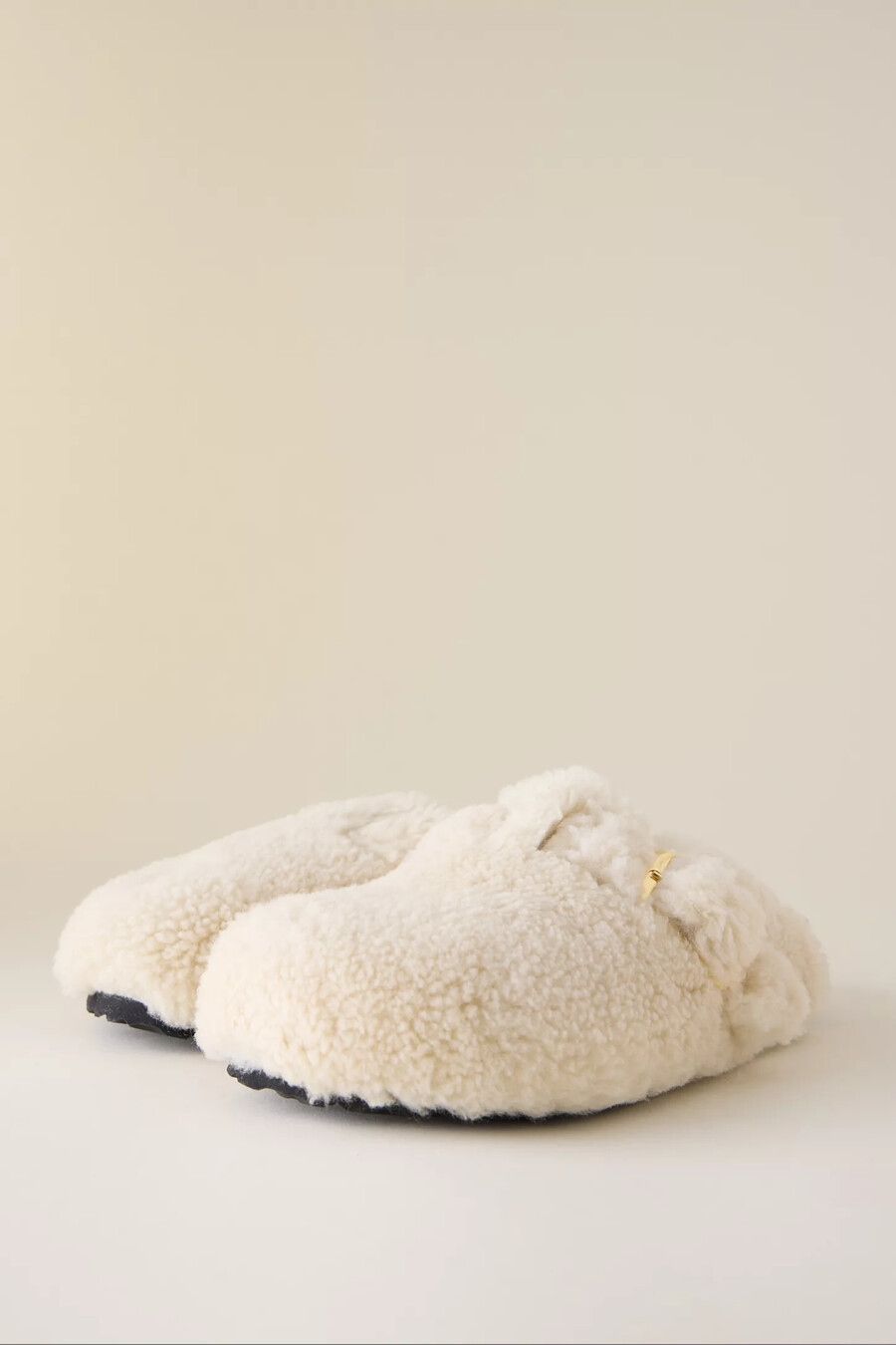 birkenstock boston big buckle shearling clogs