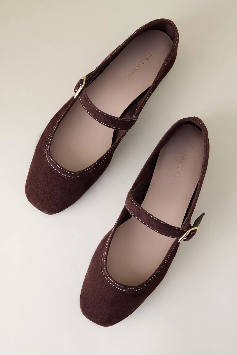 suede ballet flats