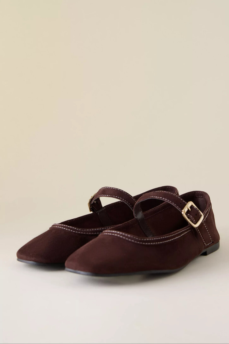 suede ballet flats