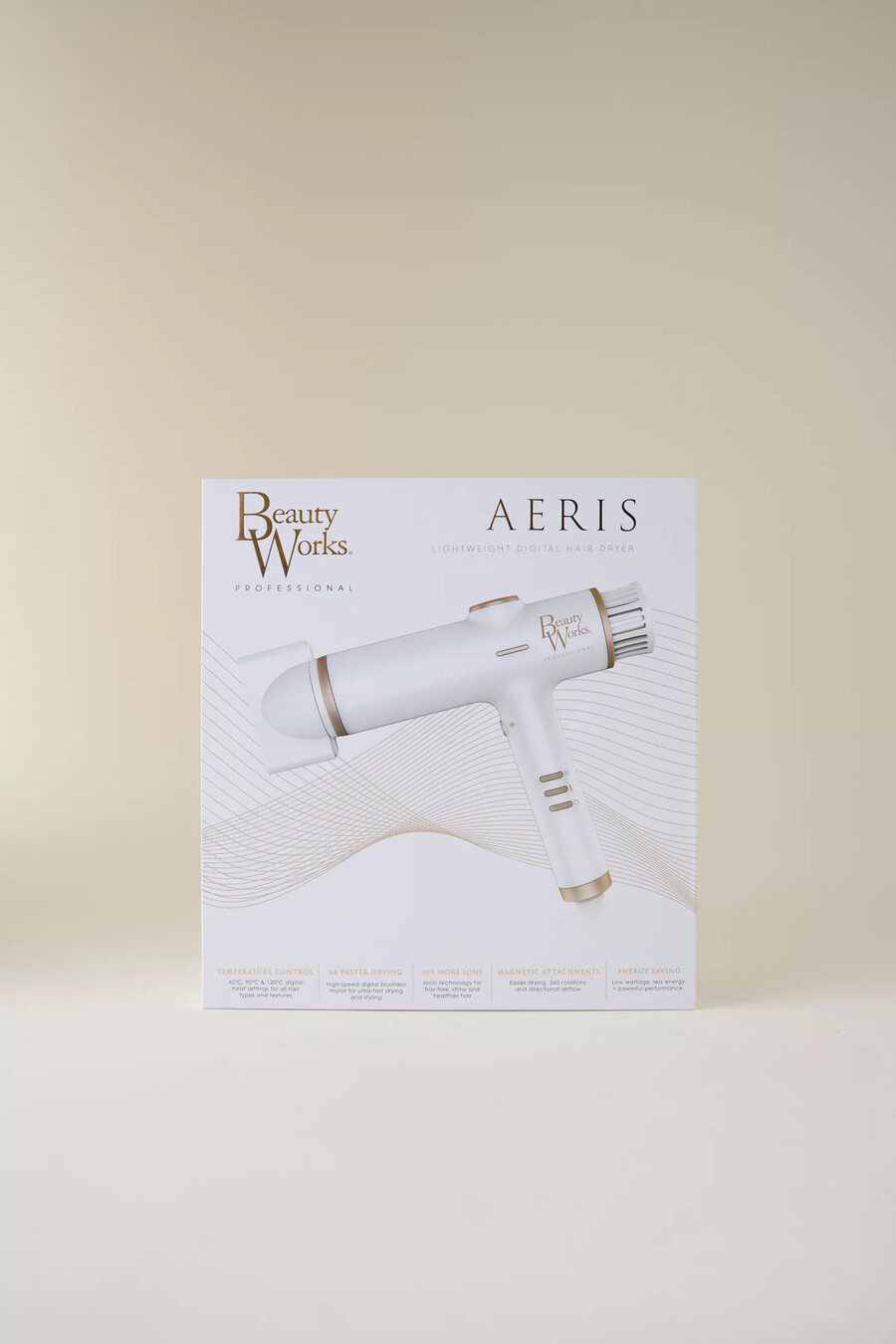 beauty works aeris digital hair dryer