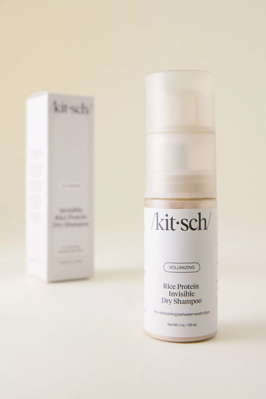 kitsch volumizing rice protein invisible dry shampoo