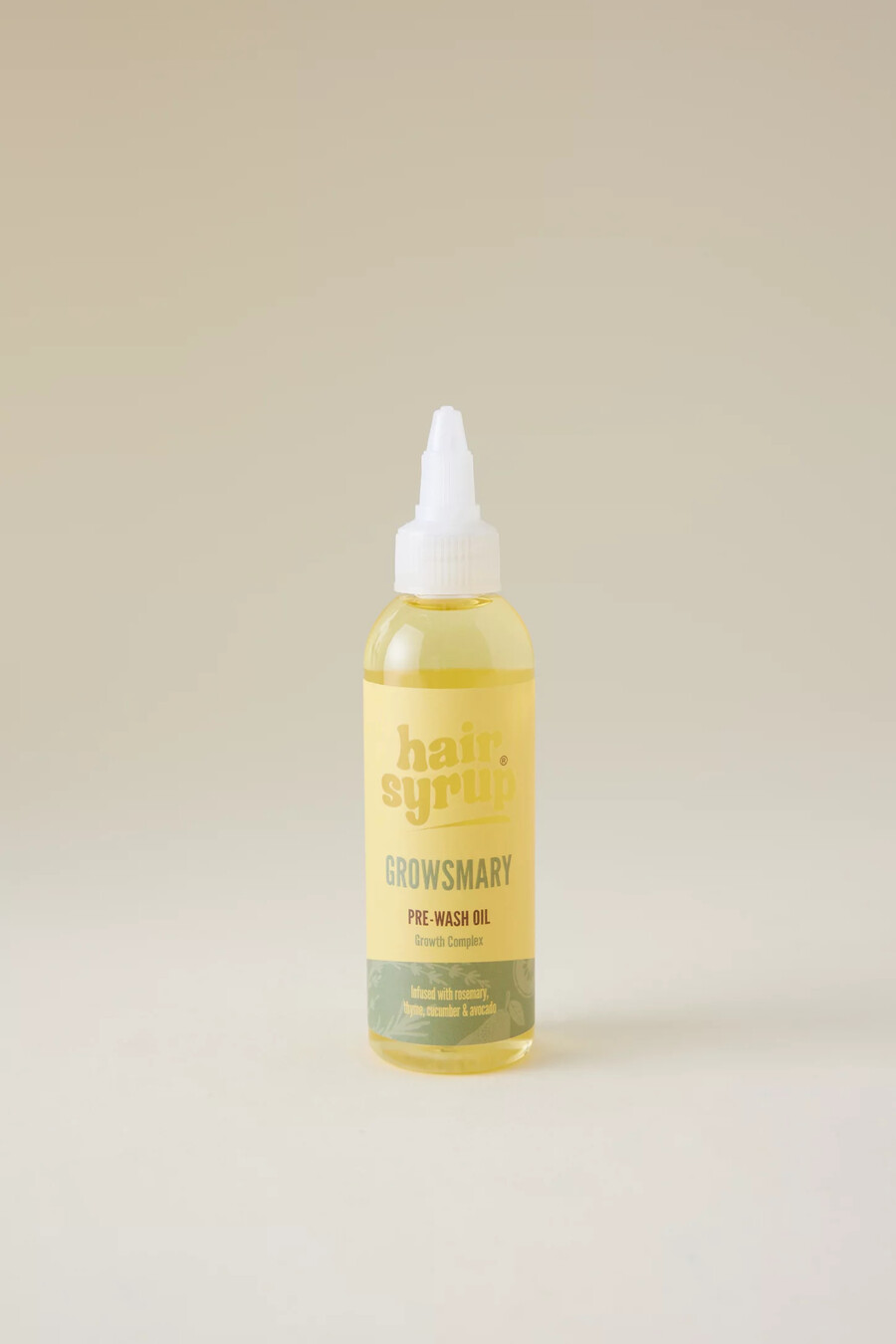 hair syrup growsmary pre-wash hair oil