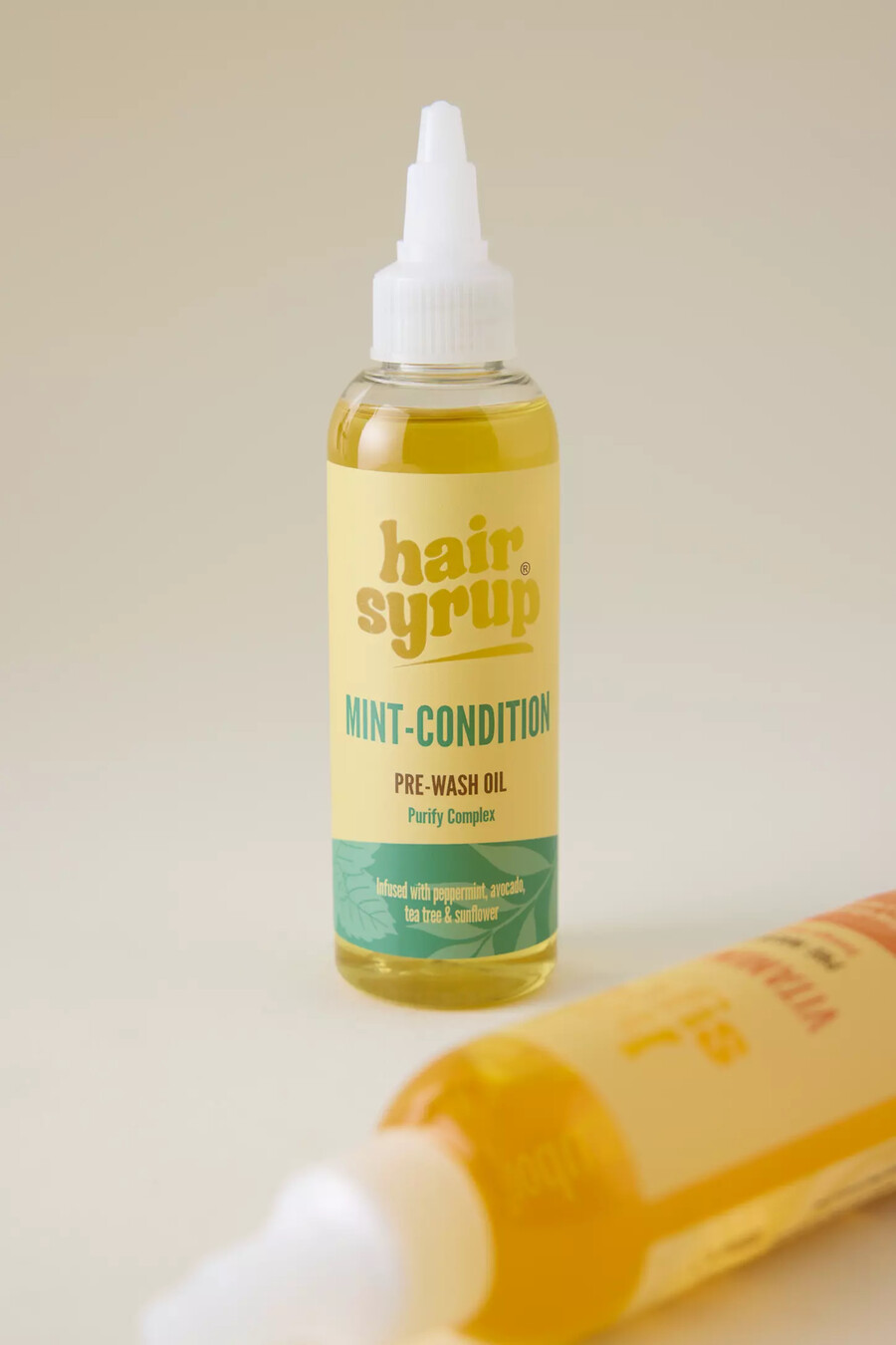 hair syrup mint condition pre-wash hair oil