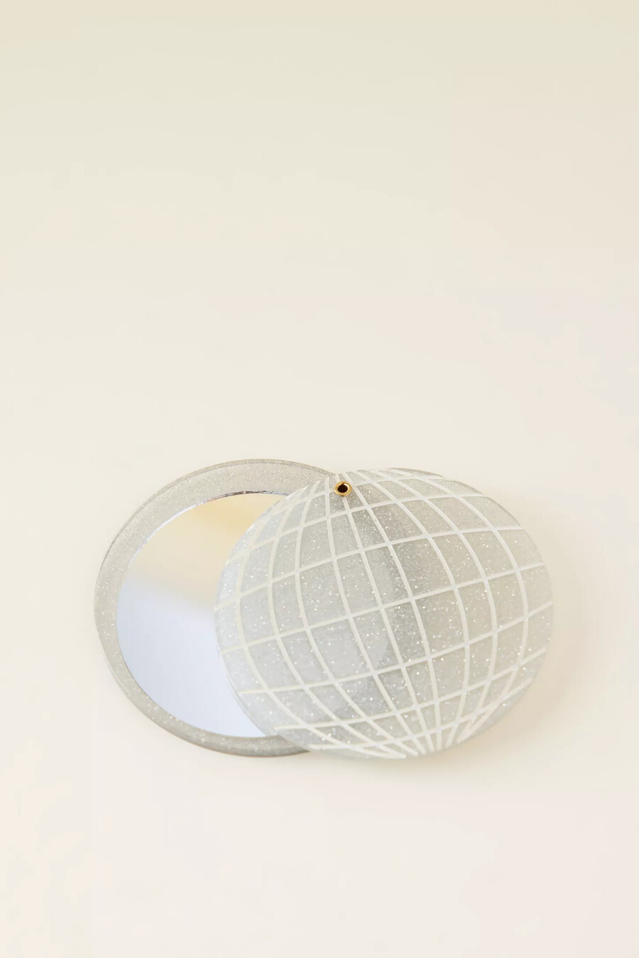 solar eclipse disco compact mirror