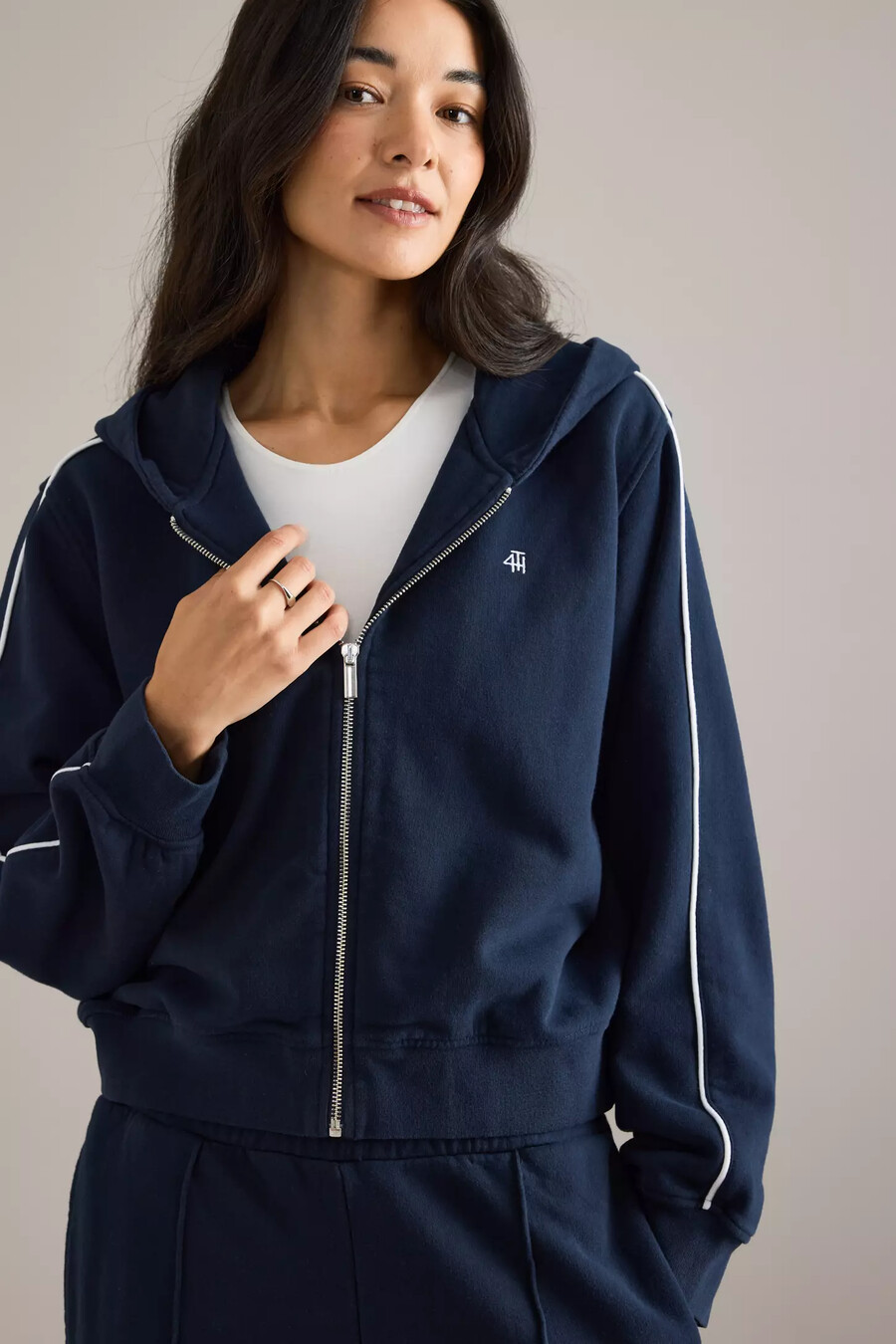 4th reckless carey zip up hoodie