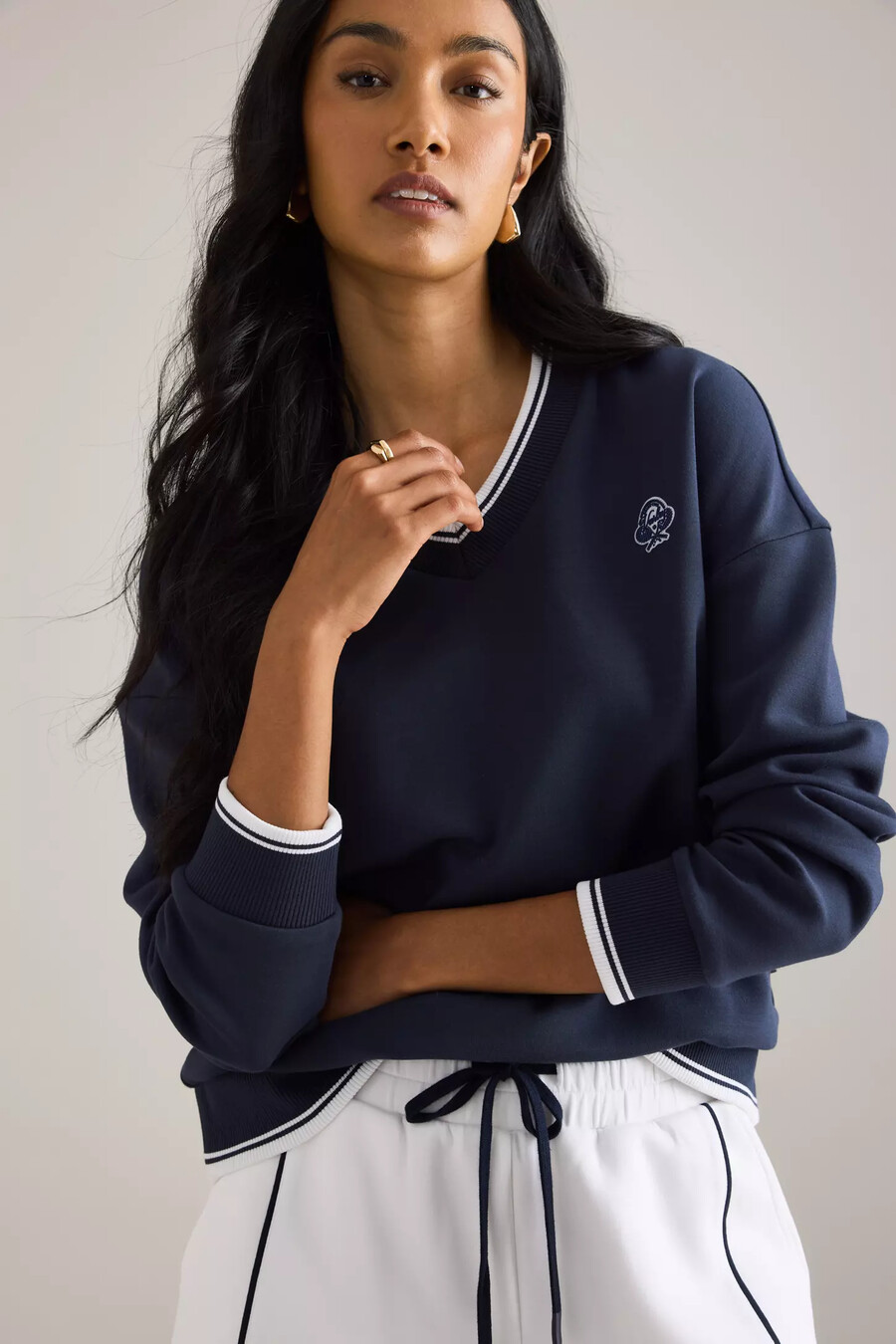 varley iona v-neck sweatshirt