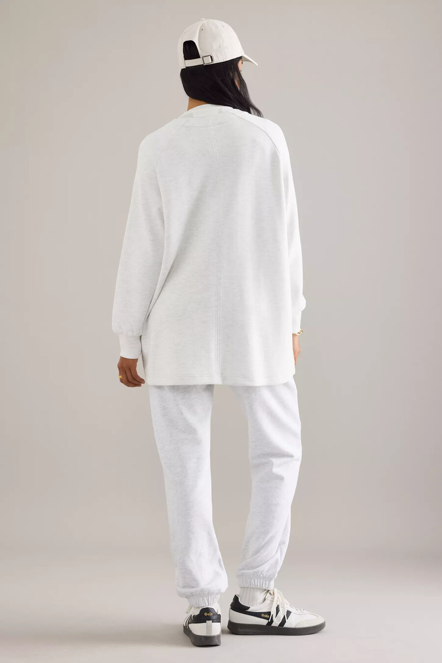 varley augusta zip-through sweatshirt