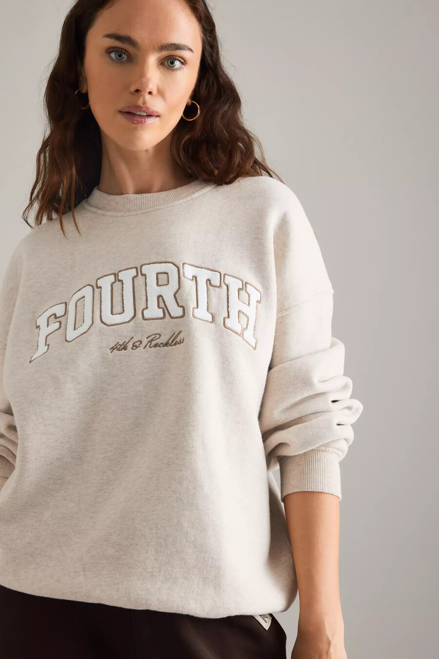 4th reckless fourth slogan sweatshirt