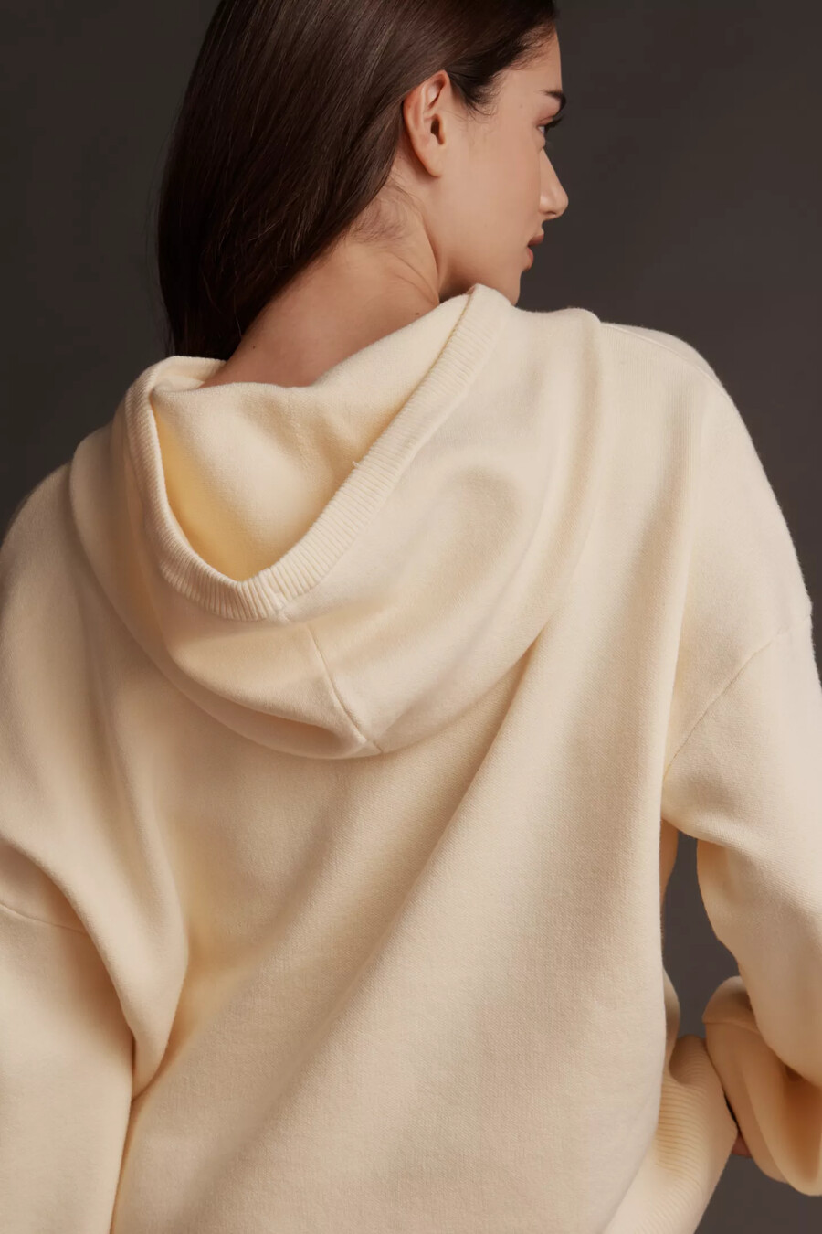 daily practice floral hooded sweater