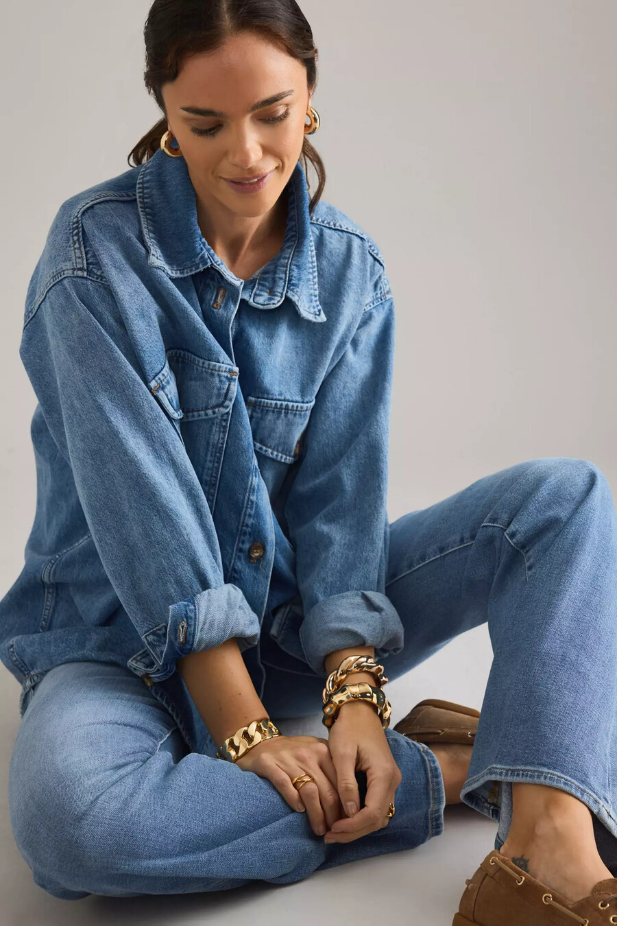 good american good legs patch pocket flare jeans