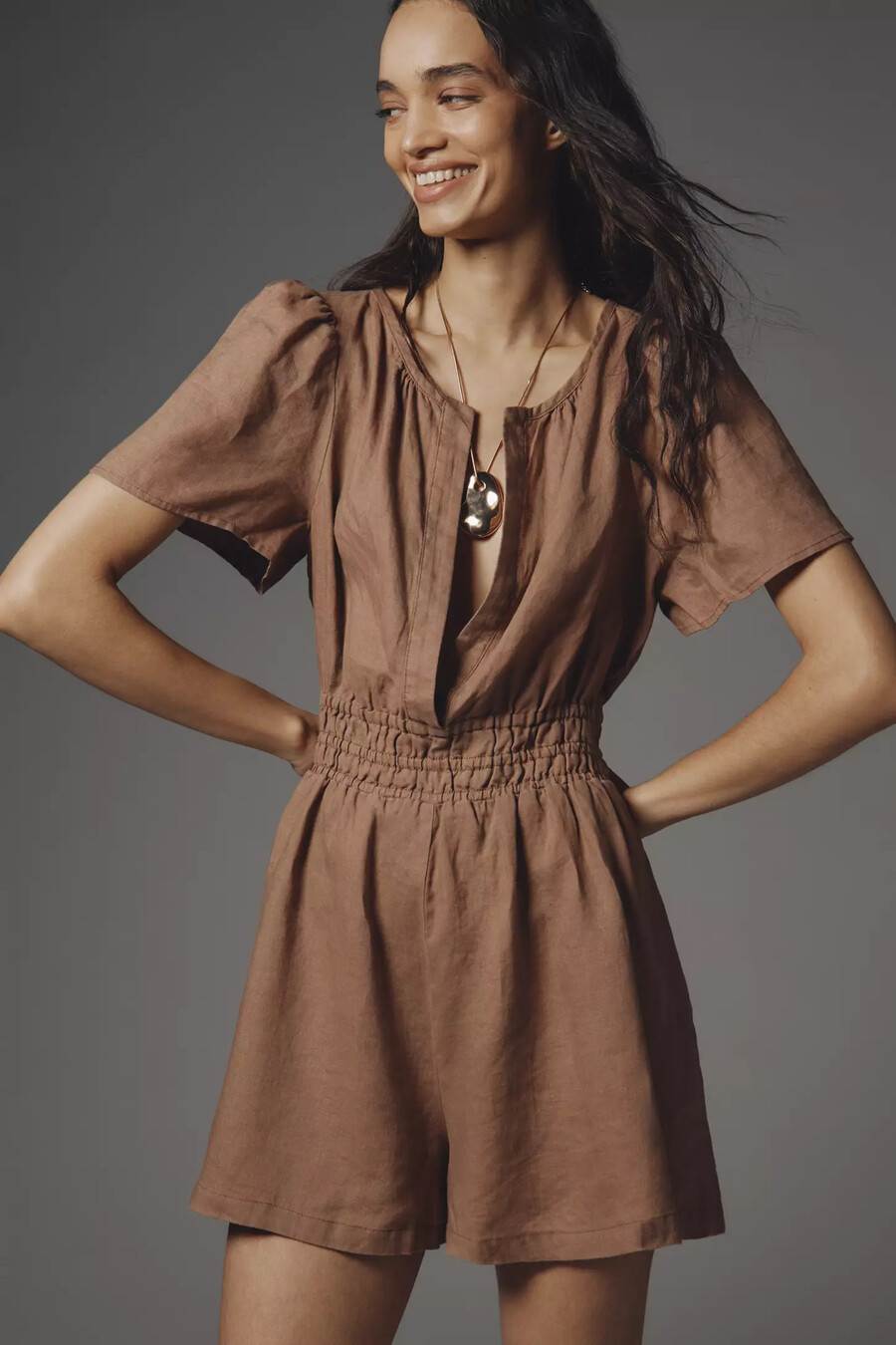 the somerset playsuit linen edition