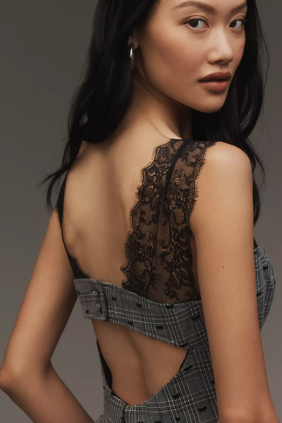 maeve v-neck lacy playsuit