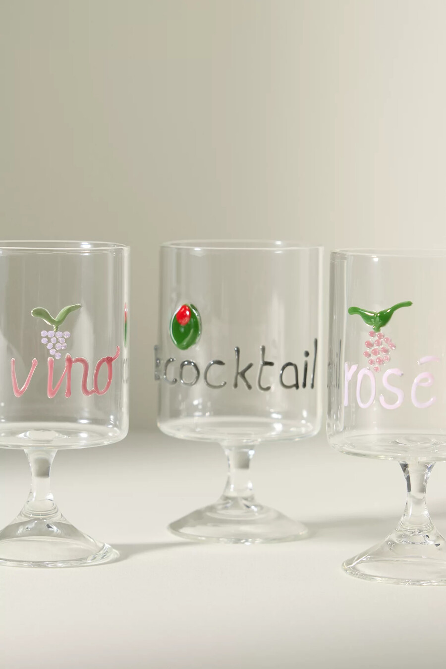 word play wine glass