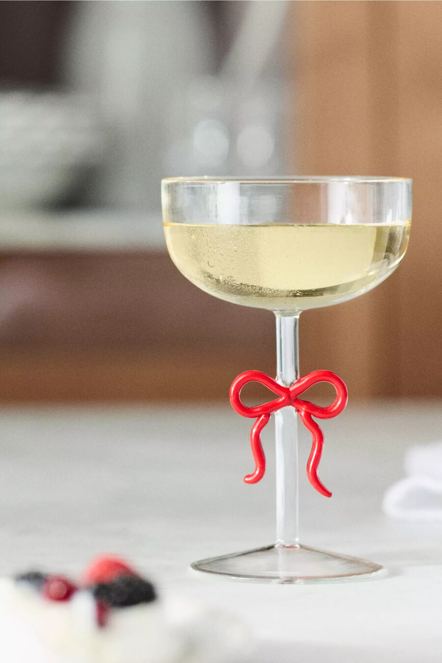 benedita bow coupe glass