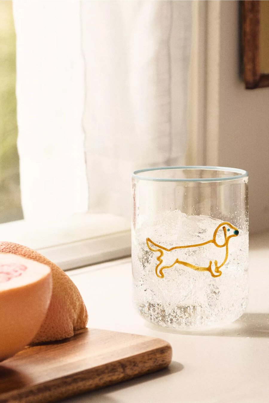 love notes juice glass dog edition
