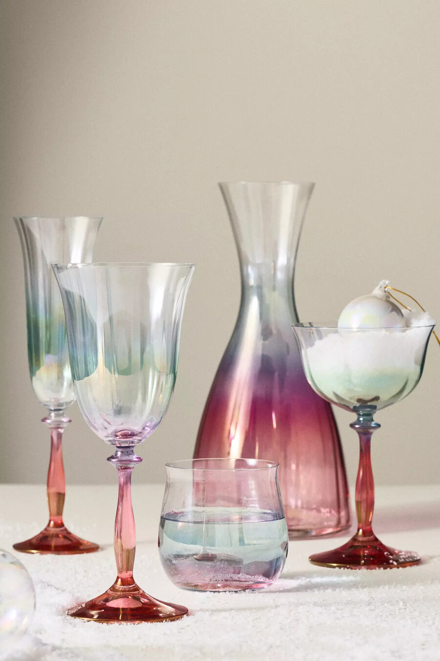 new york city ballet stemless wine glasses set of 4