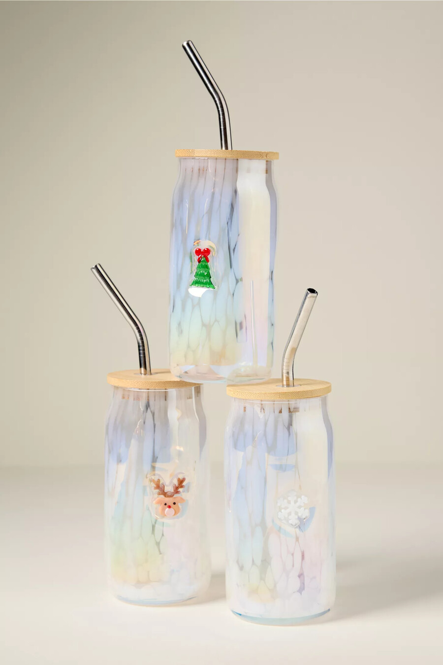 the festive confetti icon juice glass tumbler with lid