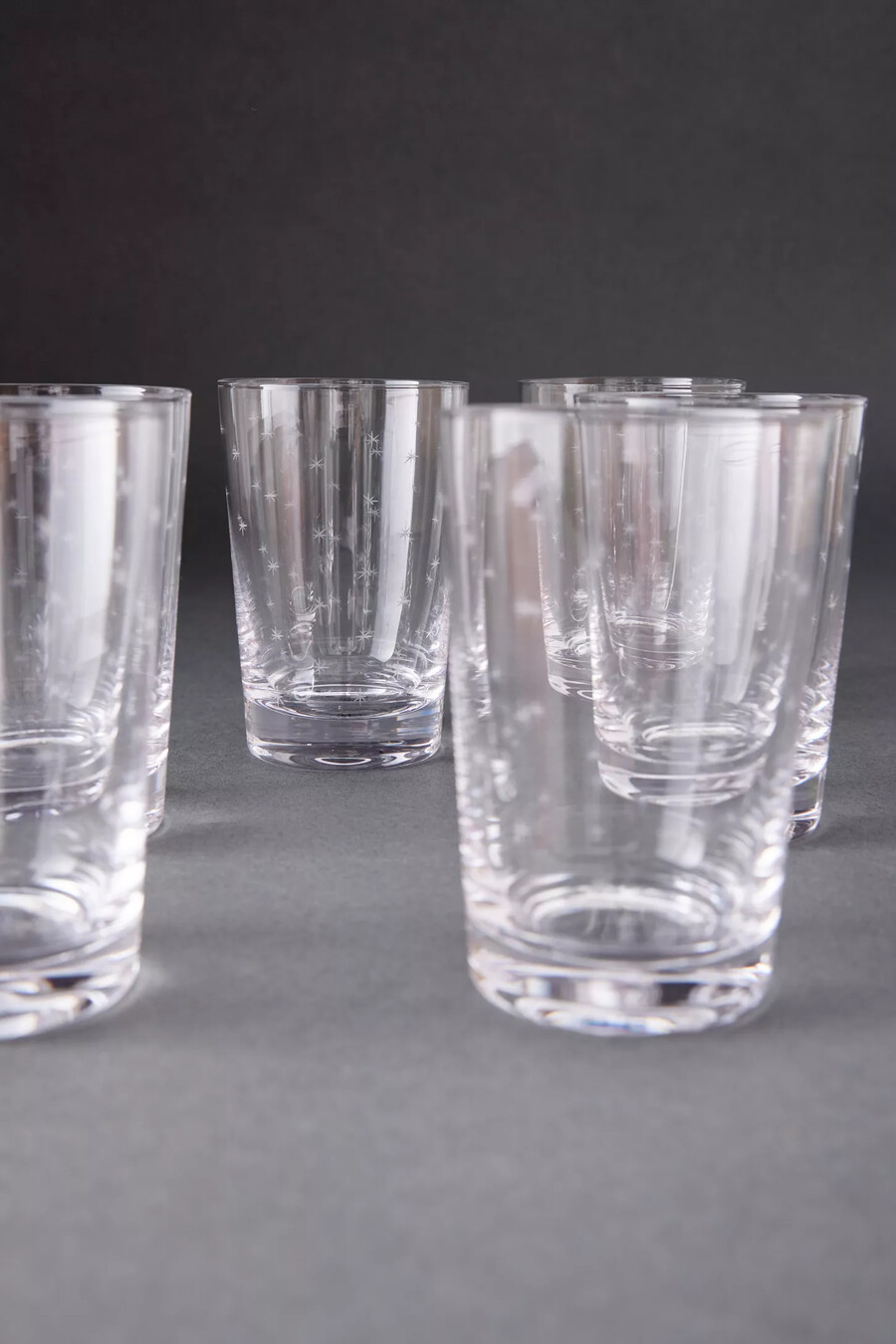 the vintage list tumbler glasses set of 6