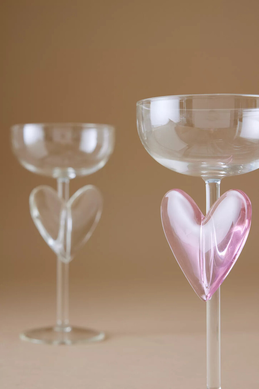 lepelclub heart coupe glass