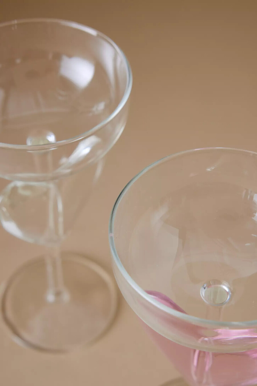 lepelclub heart coupe glass