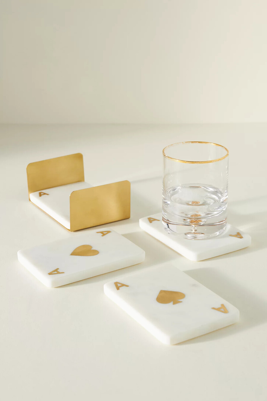 ace marble coasters set of 4