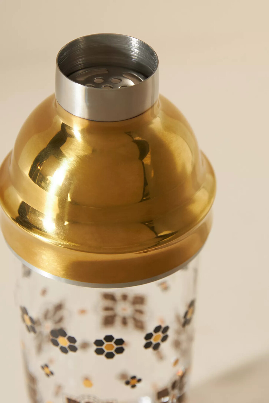 bistro tile glass cocktail shaker