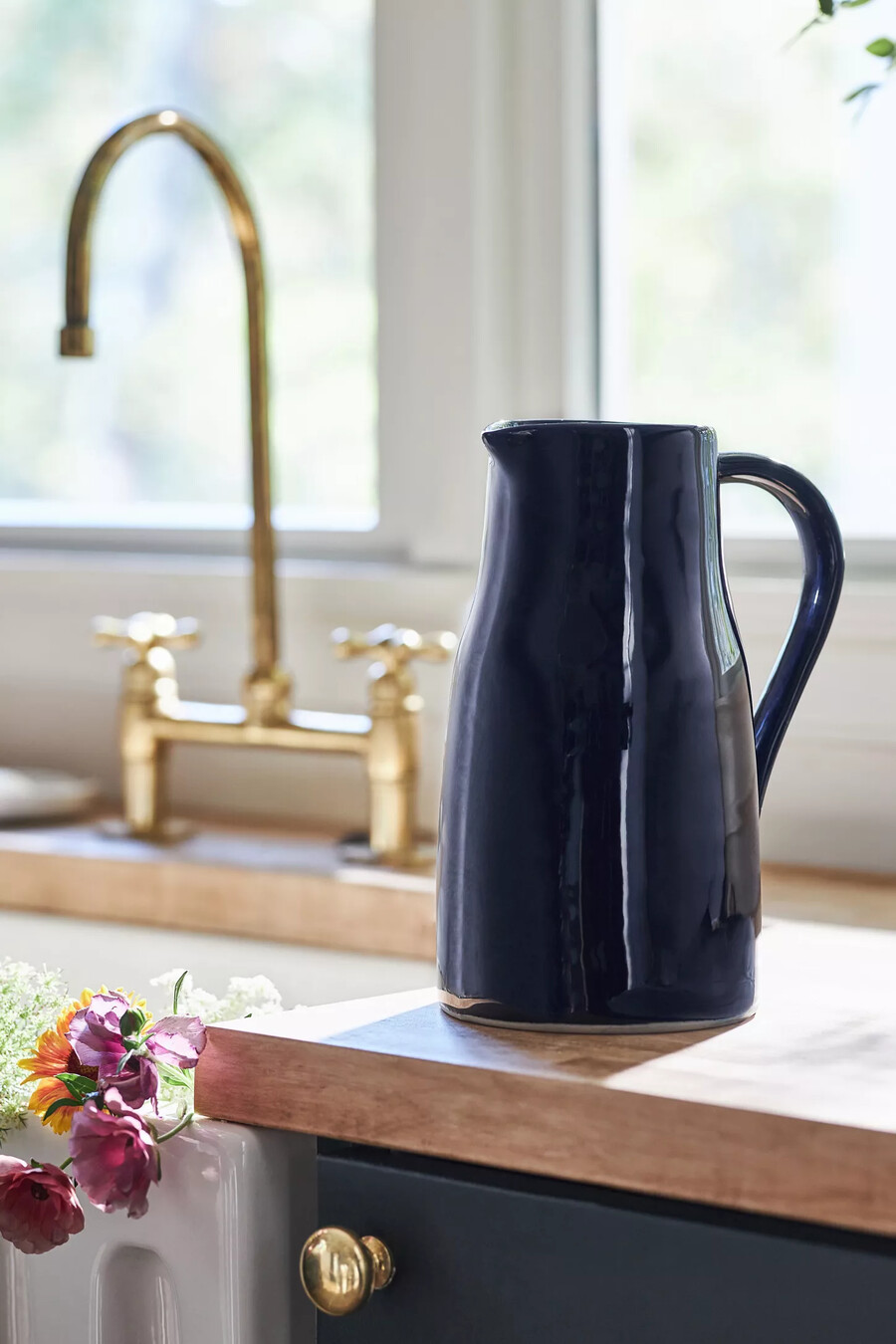 ginny portuguese stoneware pitcher