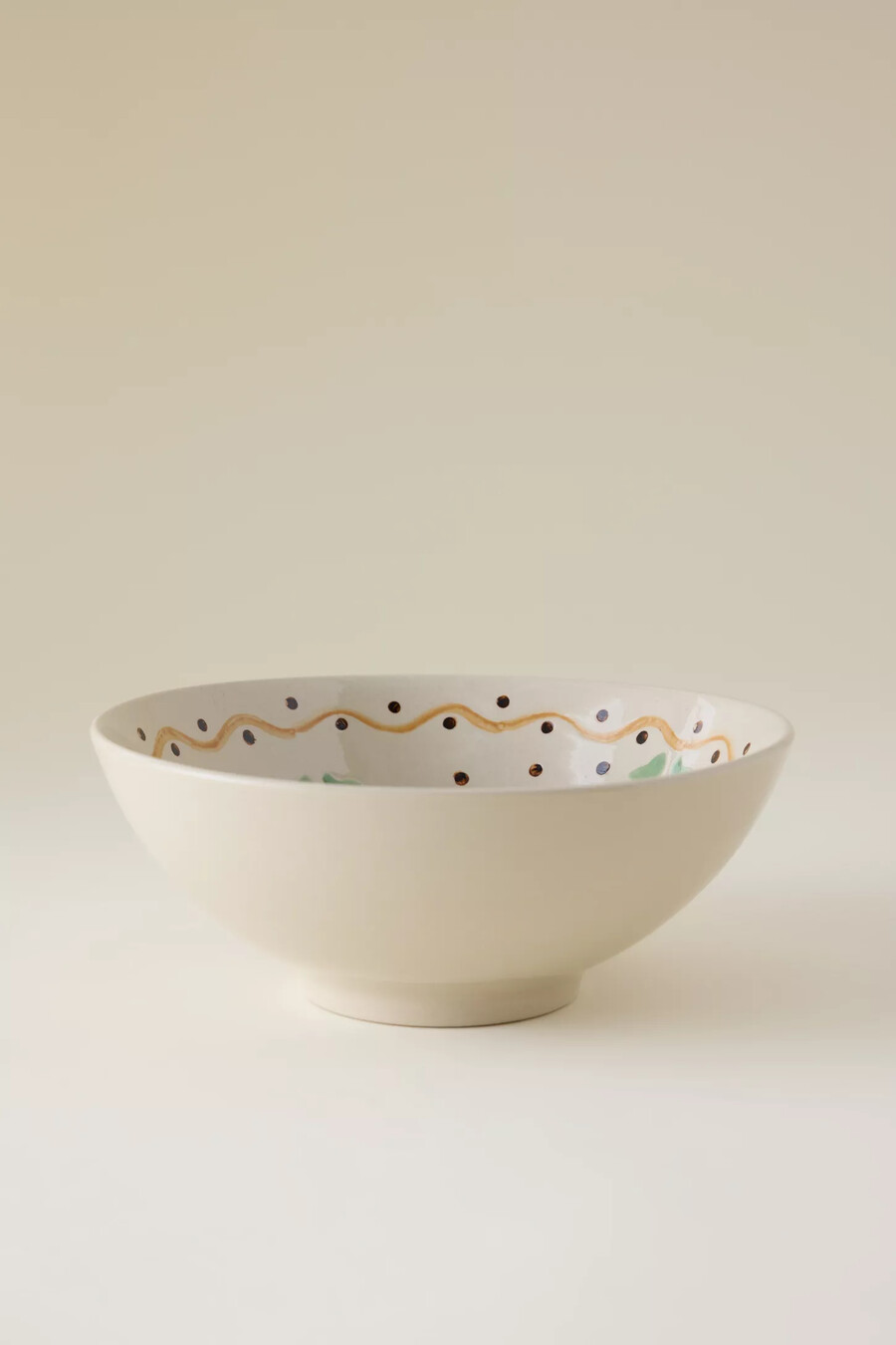 heikki medium hand-painted stoneware bowl