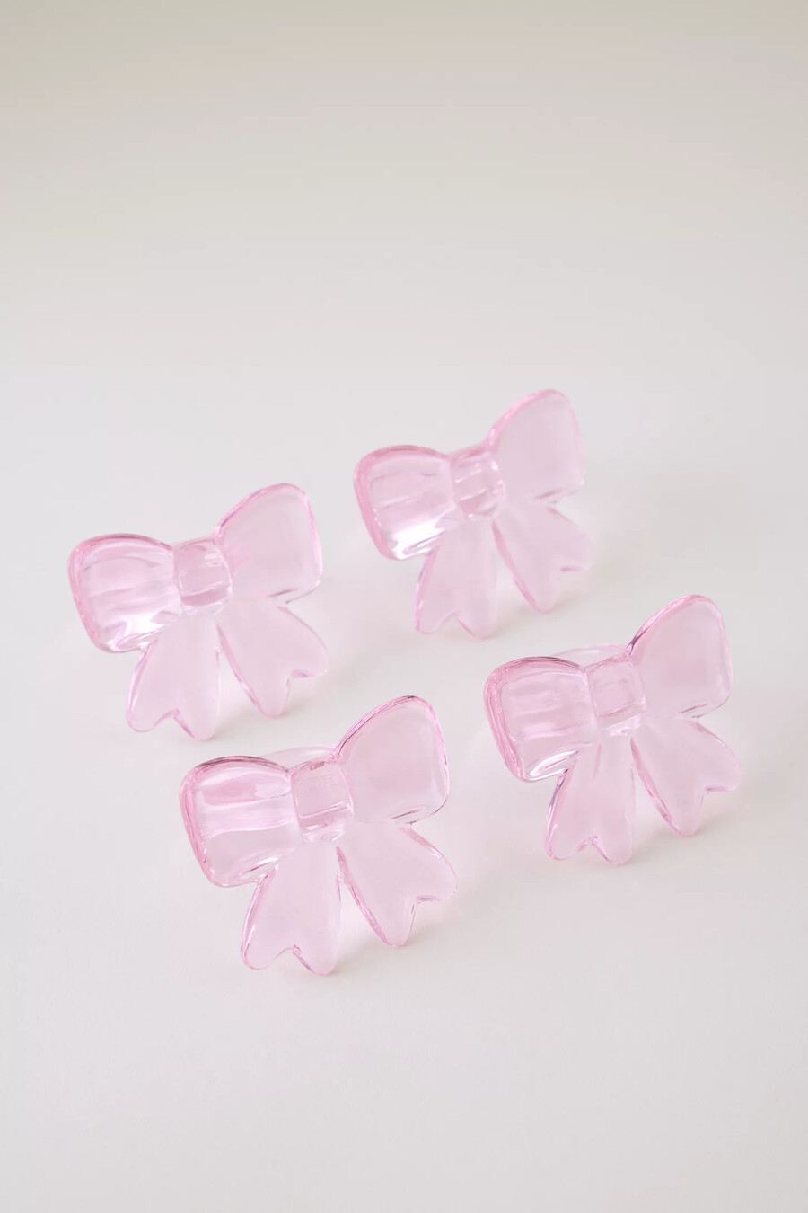 lepelclub bow napkin rings set of 4