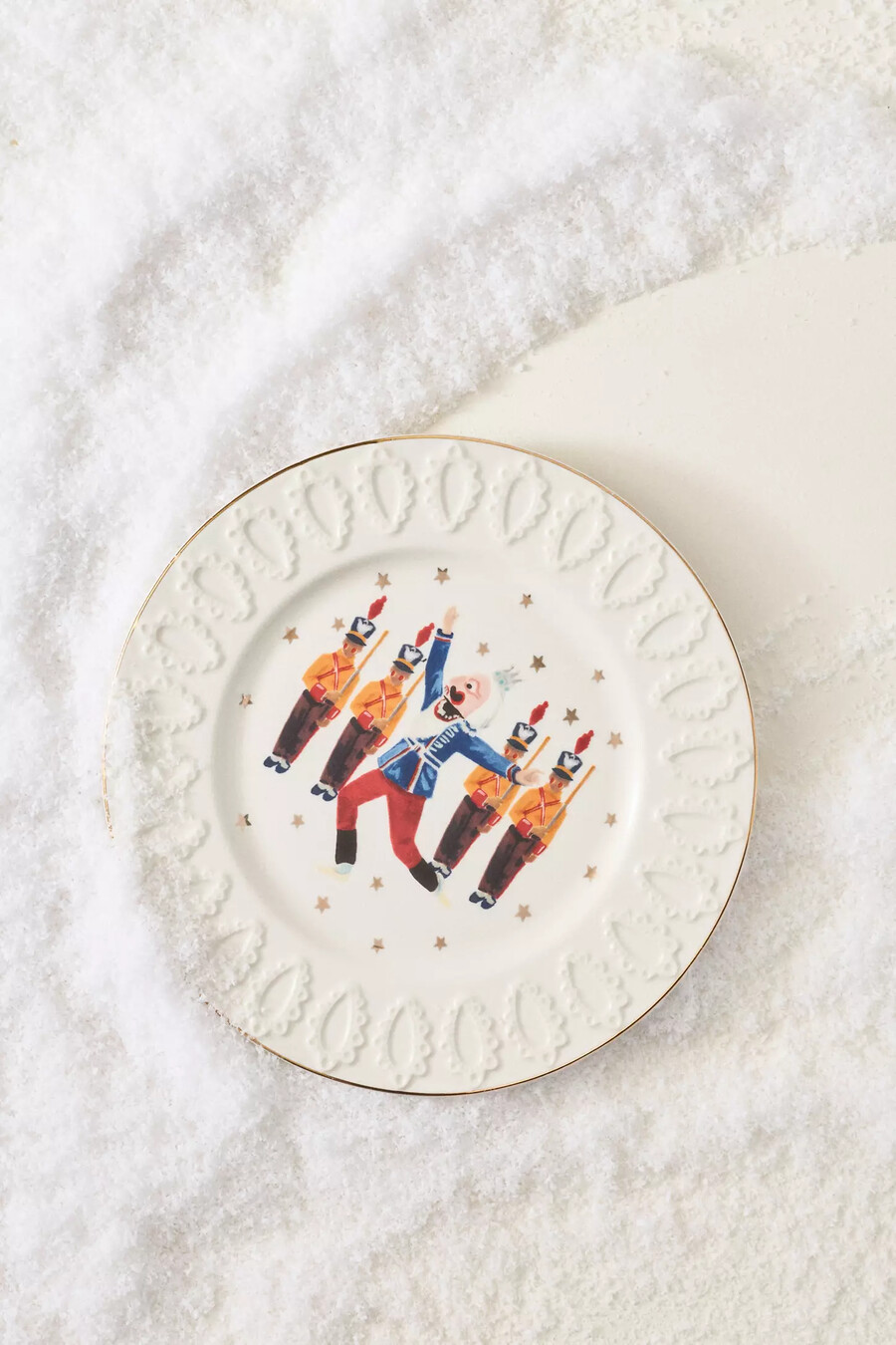 new york city ballet stoneware dessert plate