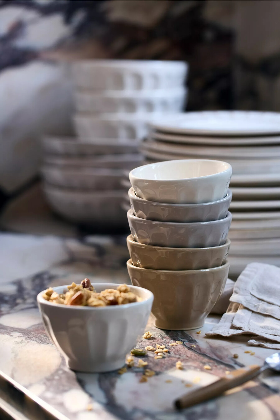 amelie assorted latte mini bowls set of 6