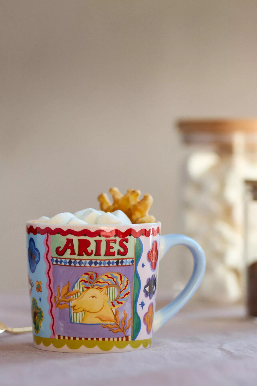 eleanor bowmer zodiac china mug