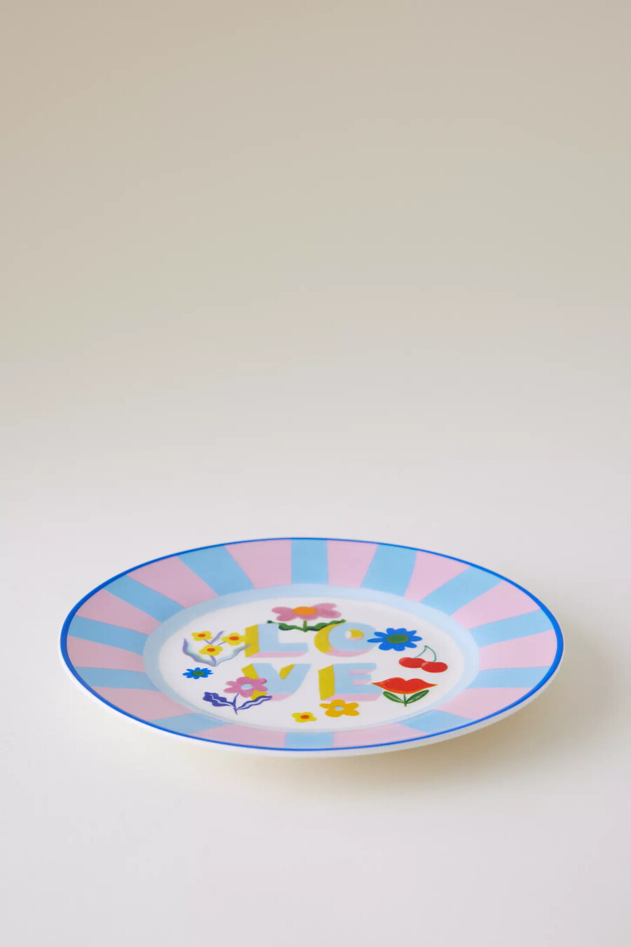 eleanor bowmer cherry special floral side plate