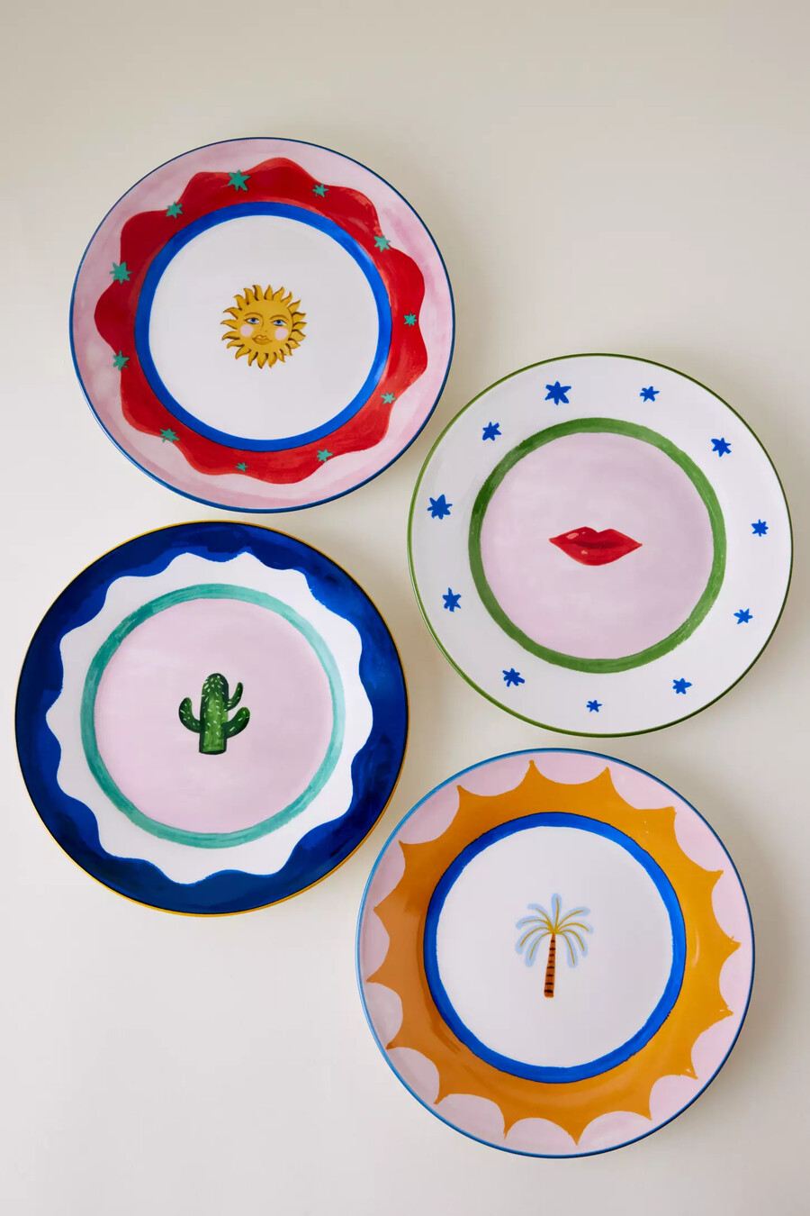 eleanor bowmer icon cake plates set of 4