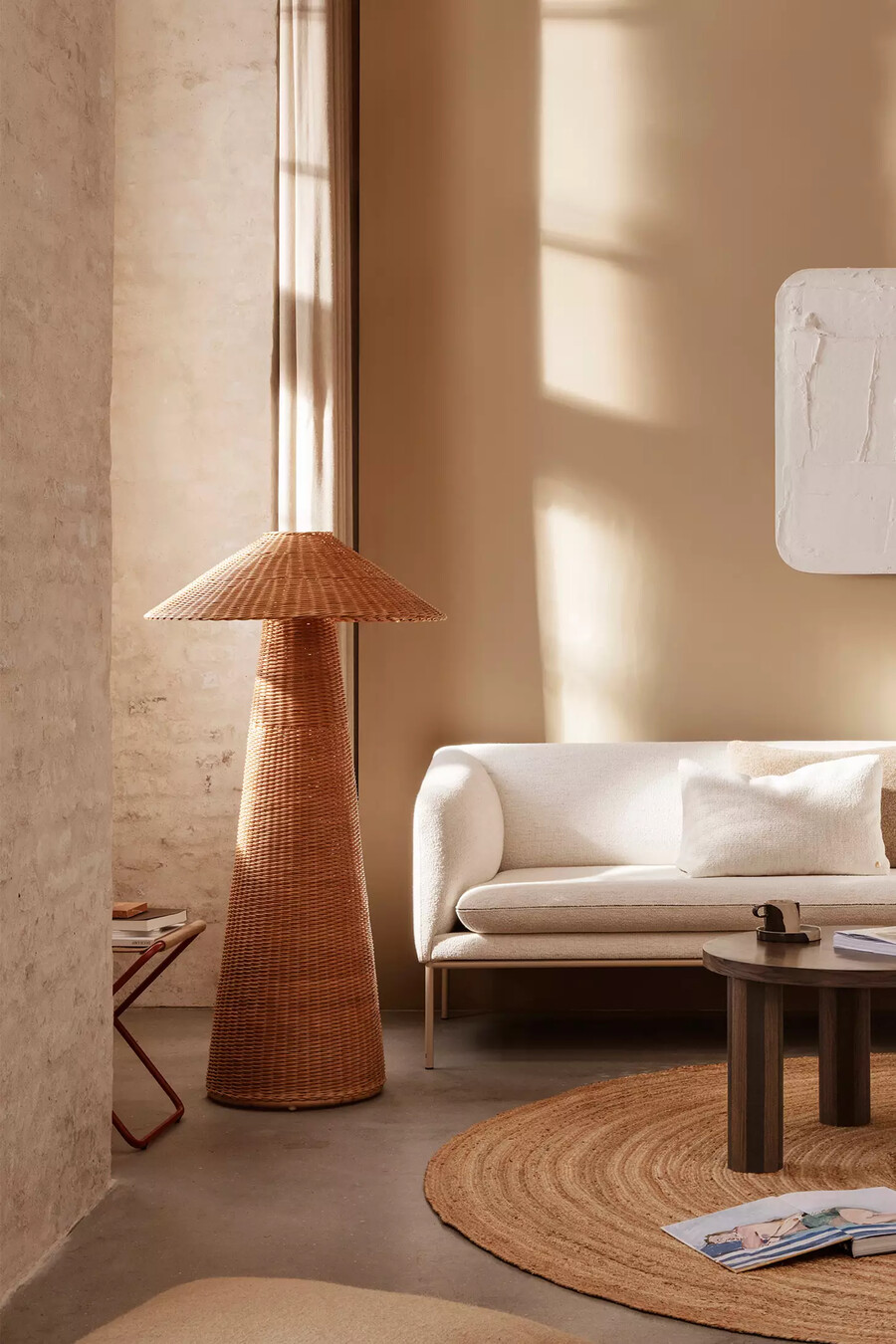 ferm living dou floor lamp